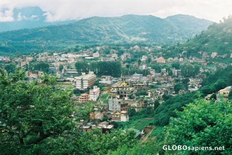 Postcard View from Swayambhunath