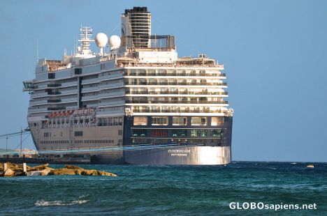 Postcard Cruise ship
