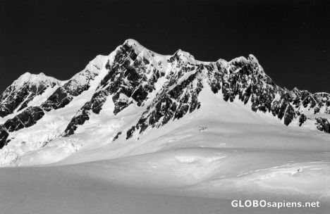 Postcard Southern Alps - Franz Josef