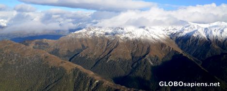 Postcard Southern Alps (NZ) - a small part