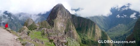 Postcard Panoramica Mach Pichu