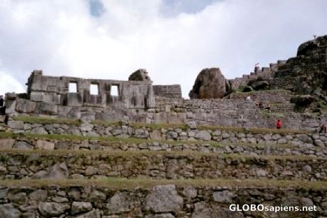 Postcard Temple of the 3 Windows
