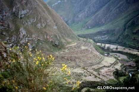 Postcard Inka Trail-Llactapata