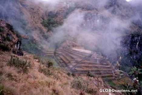 Postcard Inka Trail - Phuyu Pata Marca