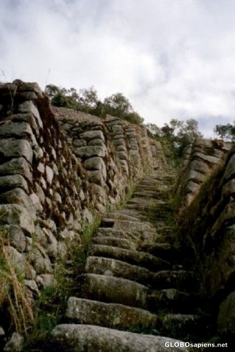 Postcard Inka Trail - Still More Stairs