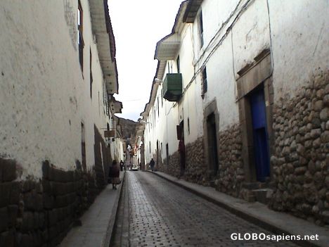 Postcard Inca Street