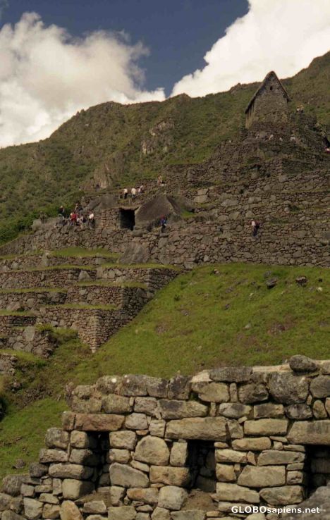 Postcard Buildings in Machu Picchu