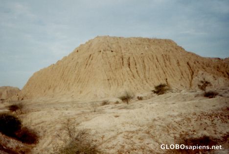 Postcard Tucume Pyramid.