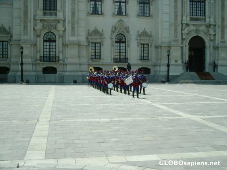 Postcard The Changing of the Guards