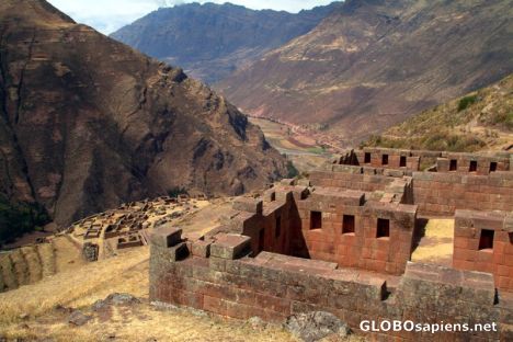 Postcard Pisac - Inca Ruins
