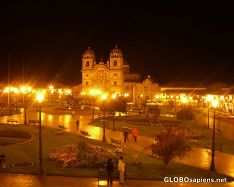 Postcard Cuzco Plaza