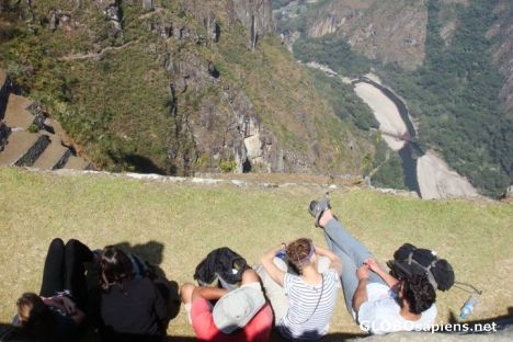Postcard Views in Macchu Picchu