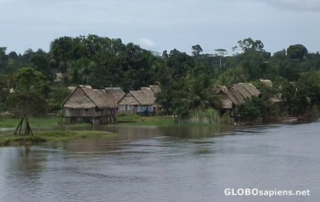Postcard Village on the Amazon River