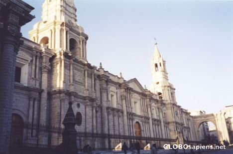 Postcard The Arequipa Cathedral.