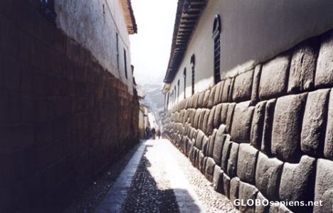 Postcard Cusco street.