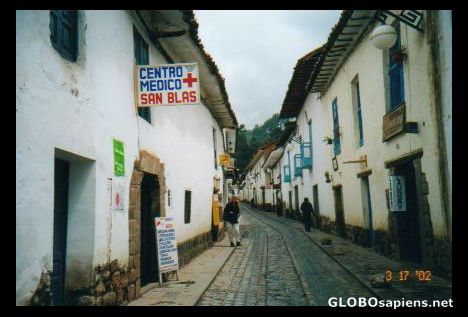 Postcard Cusco street