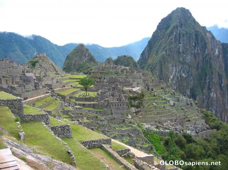 Postcard The Lost City of Machu Pichu