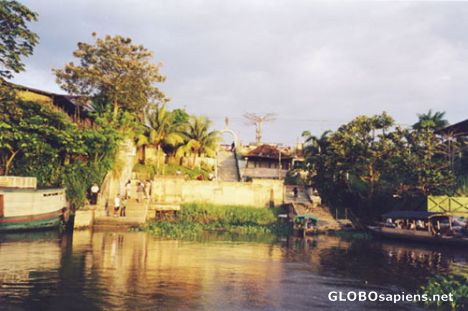 Postcard Iquitos harbour.