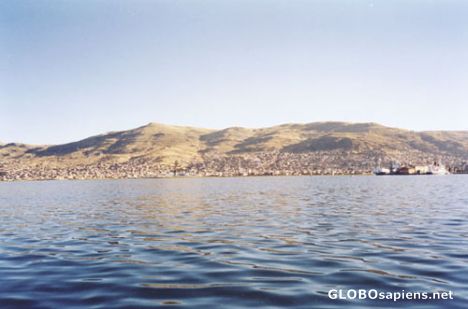 Postcard Puno from the Lake.