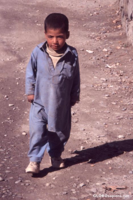 Postcard Pakistan 2008, Shigar, The Boy