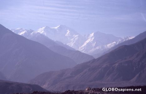 Postcard Pakistan 2008, Gilgit to Besham, Nanga Parbat