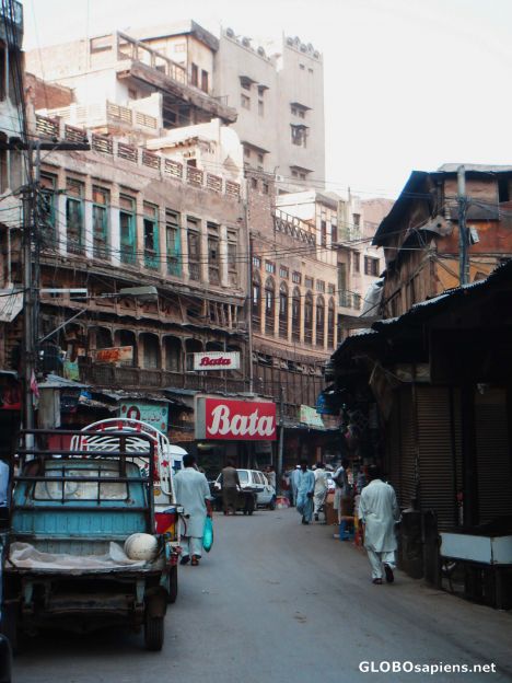 Postcard Bazaar Street