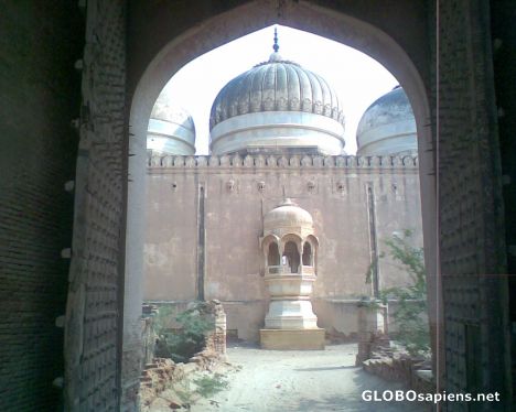 Postcard Mosque at Derawar Fort
