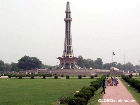 Postcard Minar-e-Pakistan Lahore