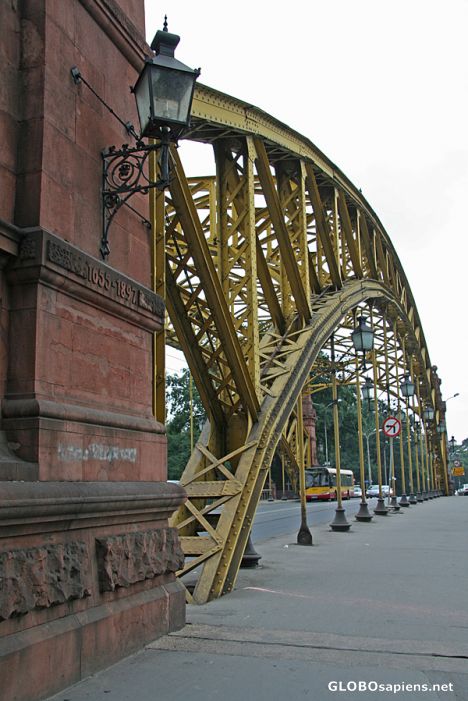 Postcard Zwieryniecki Bridge