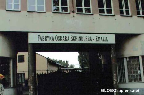 Postcard Oscar Schindler Fabrik