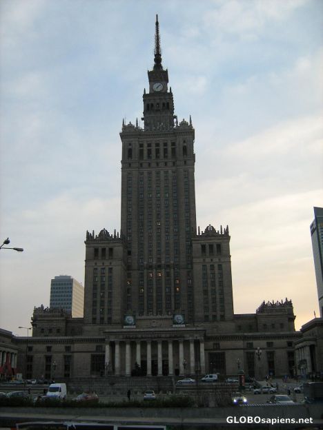 Postcard The Palace of Culture and Science