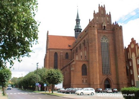 Gothic basilica in Pelplin