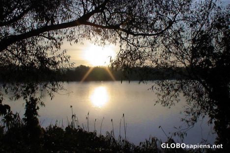 Postcard Sunrise on Polwies Lake