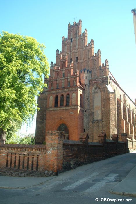 Postcard Church in Chełmno