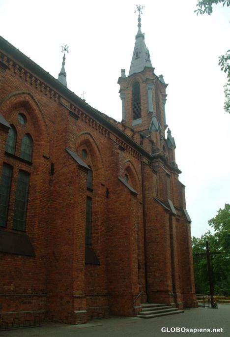Postcard Ciechocinek - Parish Church