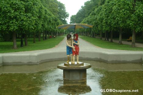 Postcard Ciechocinek - Park