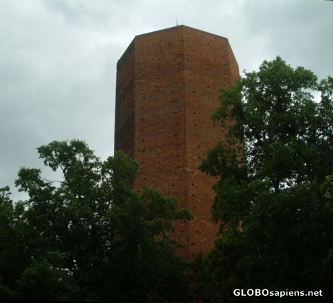 Postcard Kruszwica - Mouse Tower