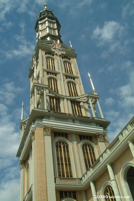 Postcard Tower of the Basilica in Licheń