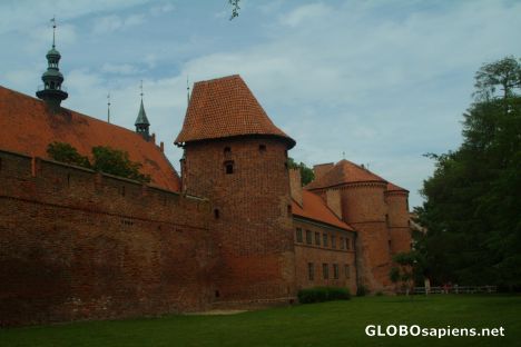 Postcard Cathedral Hill in Frombork