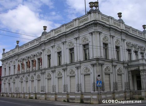 Postcard Starogard Gdanski - Palace