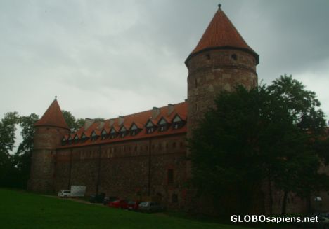 Postcard Castle in Bytow