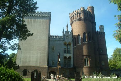 Postcard Castle in Kornik