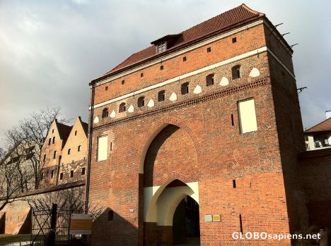 Postcard Torun (PL) - The Monastery Gate (Brama Klasztorna)