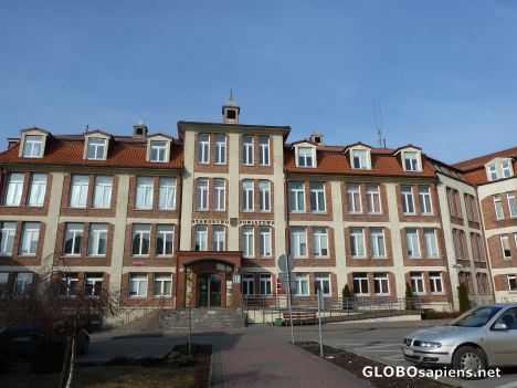 Postcard Starogard Gdanski - District Office