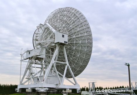 Postcard Piwnice - radio telescope 2