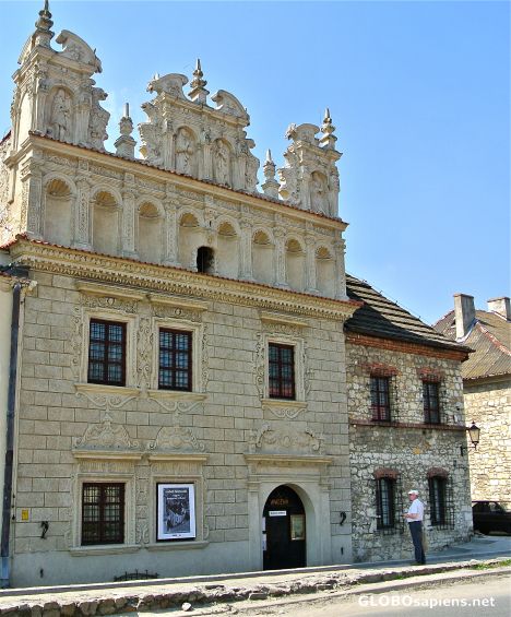 Postcard Kazimierz Dolny - The house Celejowski
