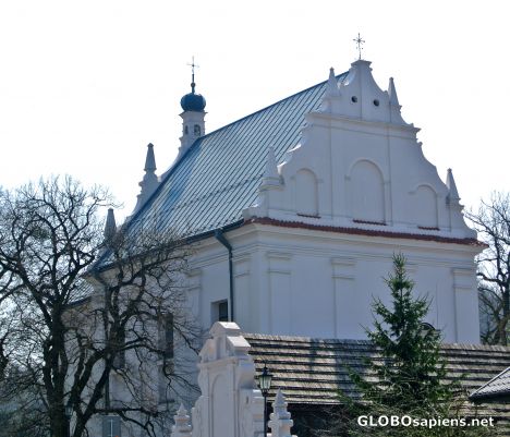 Postcard Kazimierz Dolny - Church of St. Anna