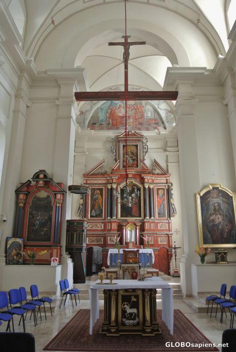 Postcard Kazimierz Dolny - Church of St. Anna 2