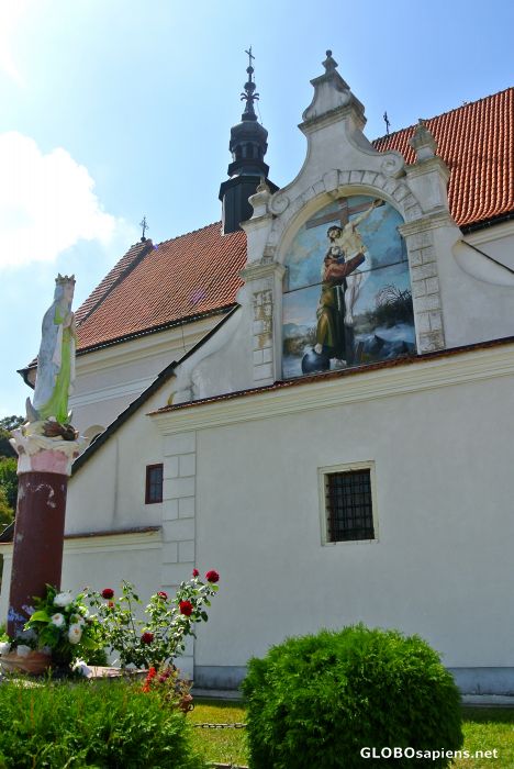 Postcard Kazimierz Dolny - monastery