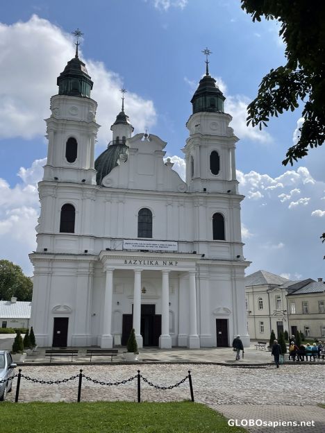 Postcard Chełm - basilica